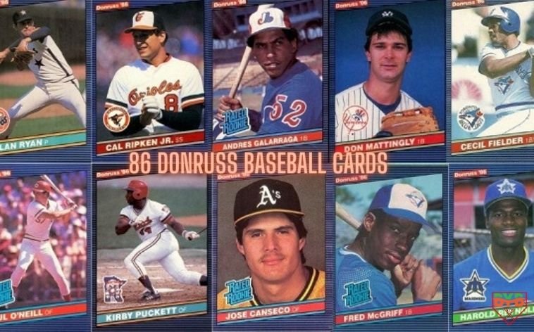 86 Donruss Baseball Cards
