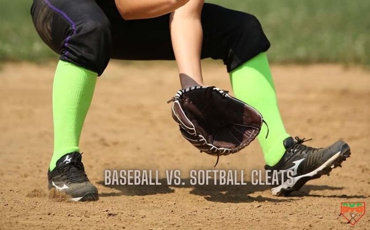 Baseball vs. Softball Cleats
