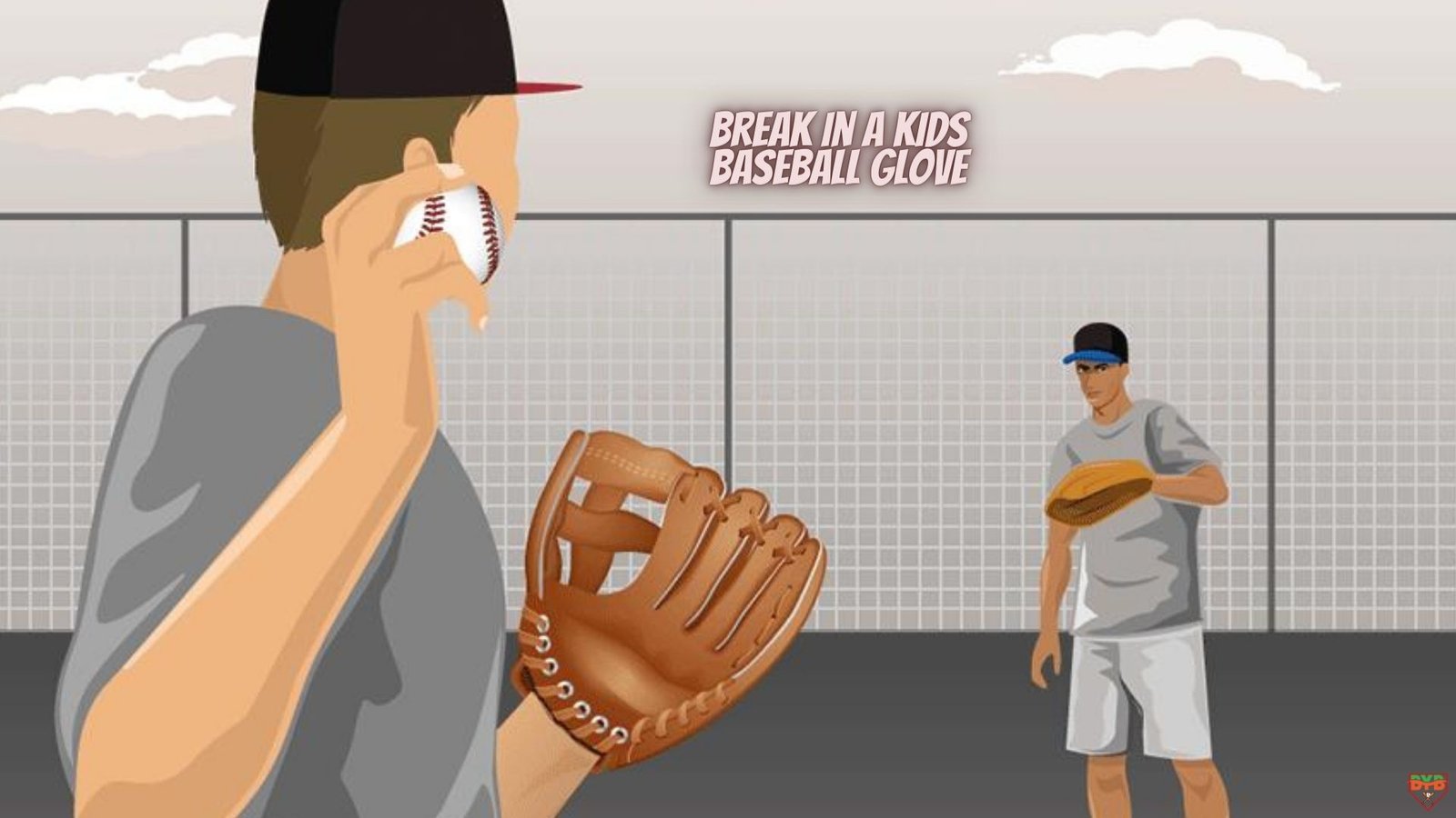 break in a kids baseball glove