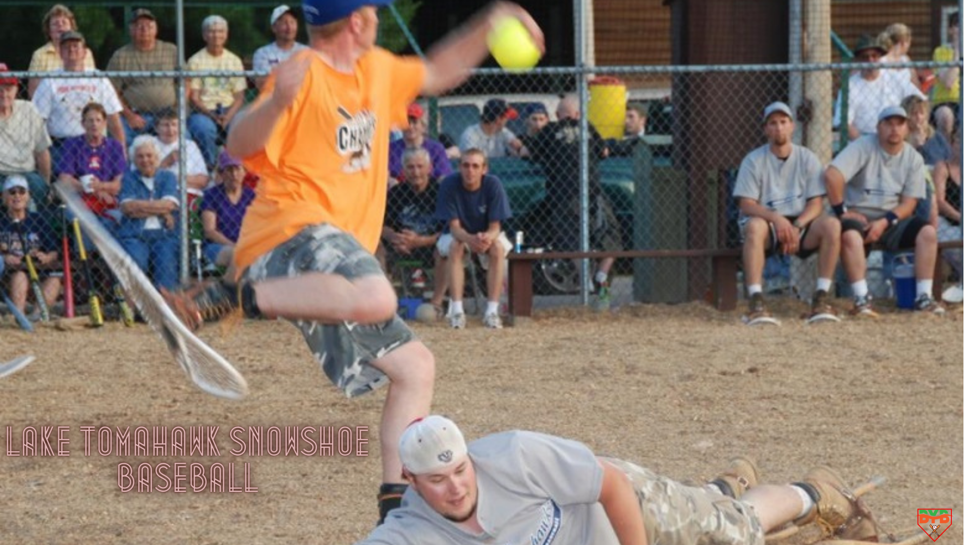 lake tomahawk snowshoe baseball