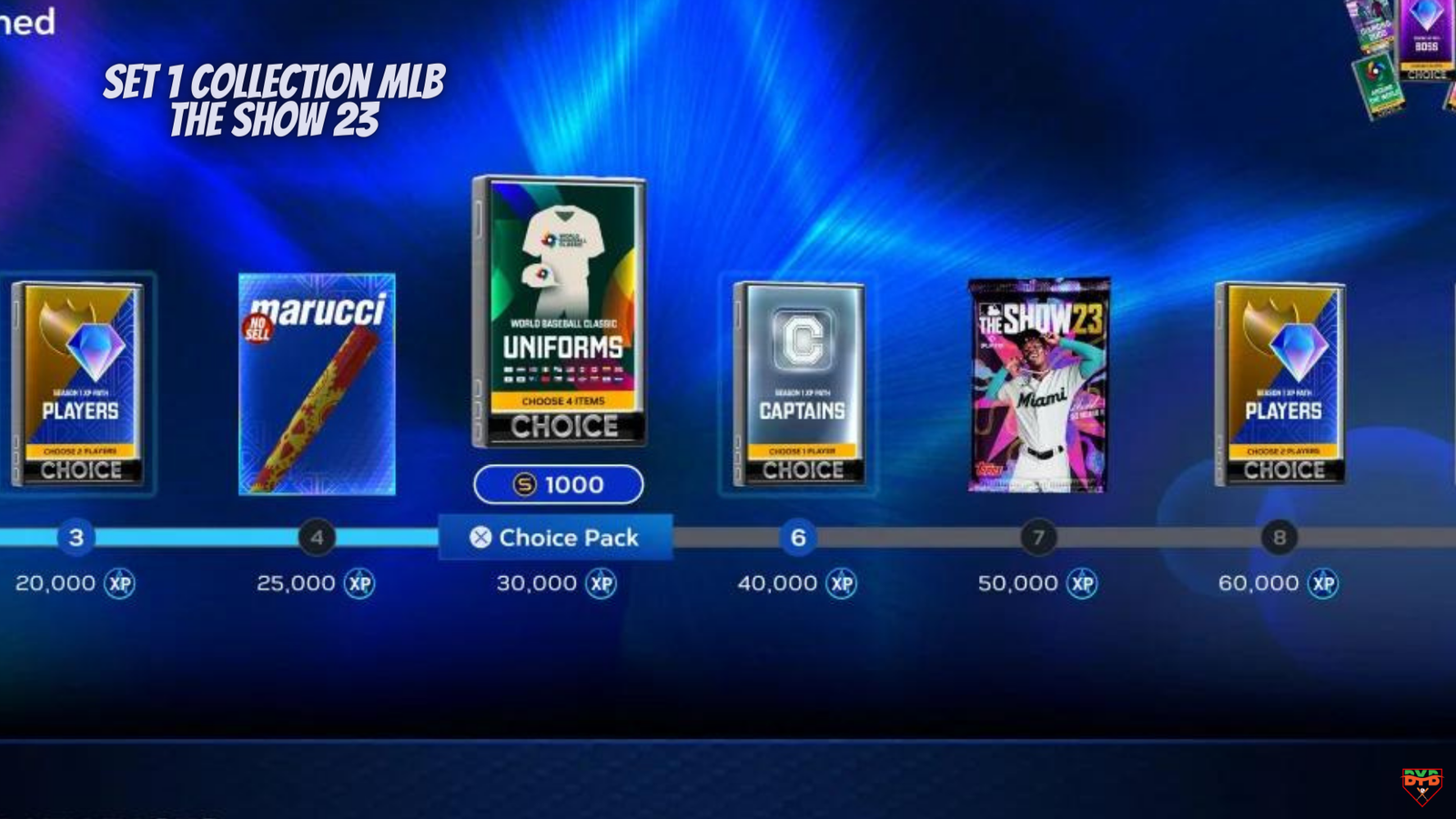 Are these the collection rewards in MLB The Show 23? #fyp