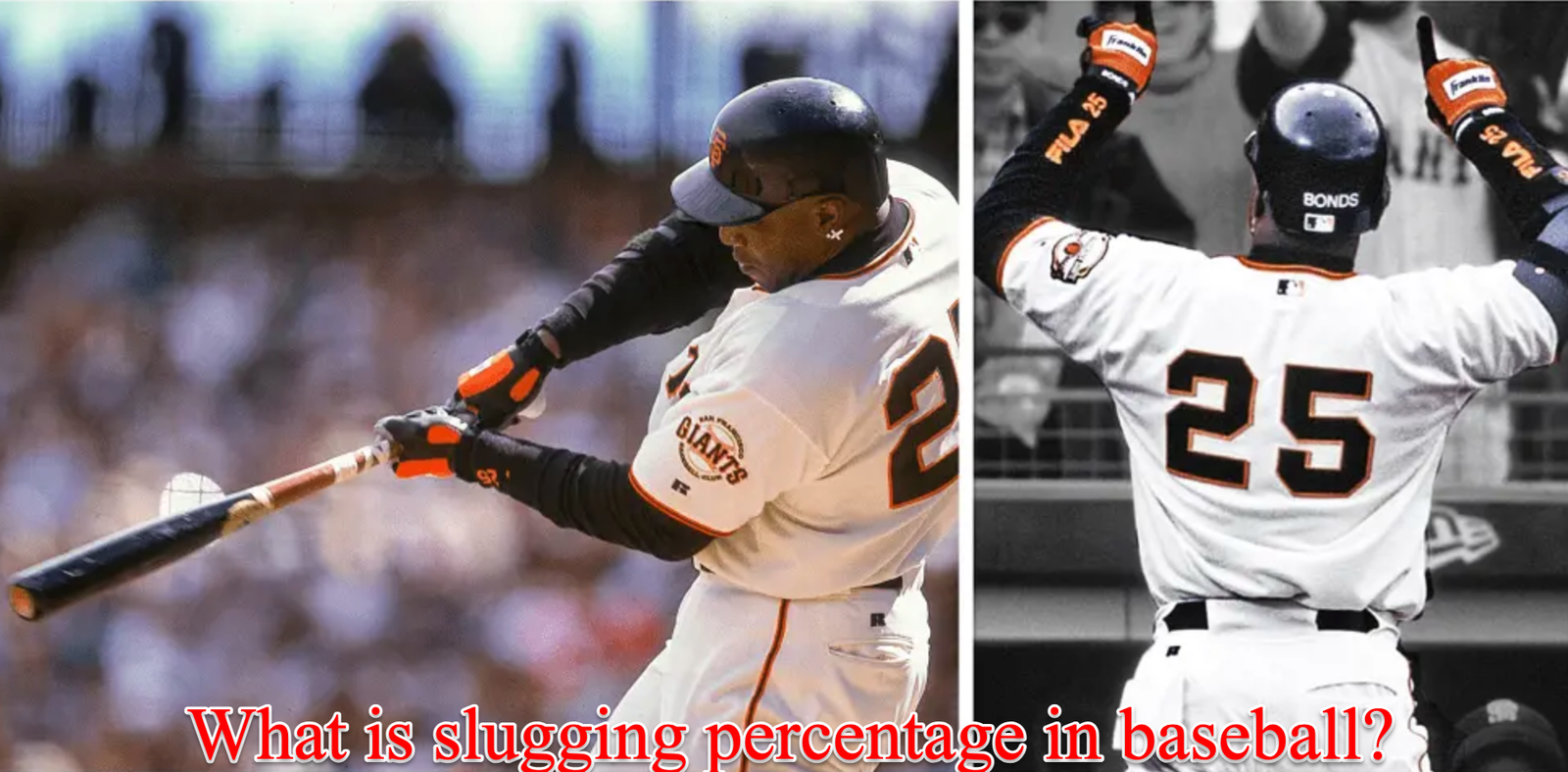 What is slugging percentage in baseball?